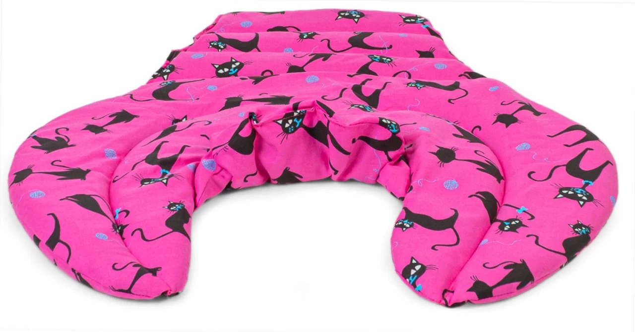 Nackenhörnchen HWS - Rücken - Schulter - Nacken, Katzen-pink – Bild 12