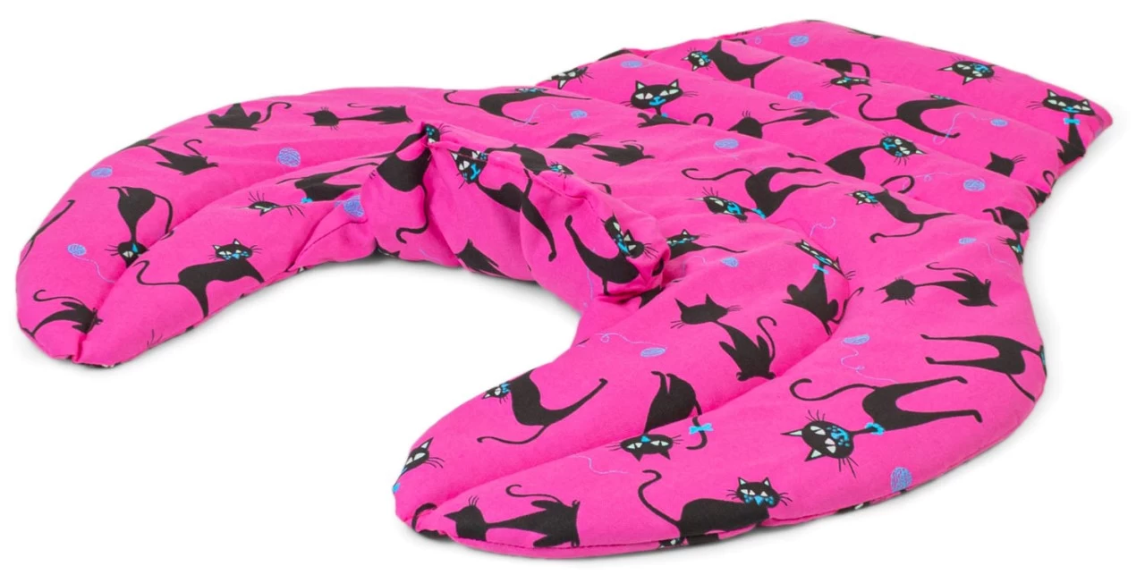 Nackenhörnchen HWS - Rücken - Schulter - Nacken, Katzen-pink – Bild 11