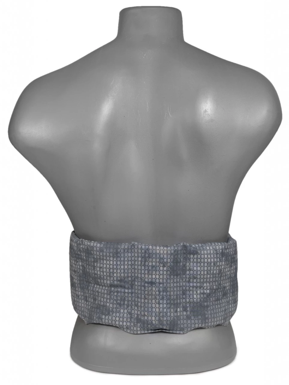 7-Kammer Wärmekissen, 65x15cm, Used-look Grau-blau – Bild 6