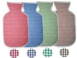 Wärmflaschenbezug Oben Offen - Landhaus