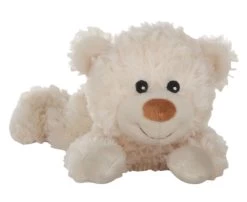 Wärmekissen Für Kinder Und Babys - Bär Liegend - Mit Hirsekörnerfüllung, Wärmestofftier Habibi Plu
